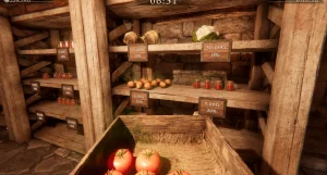 Скриншот Village Merchant (2026) — Прокачай Свою Лавку в Средневековье!