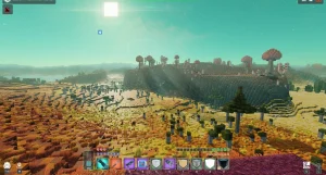 Скриншот Cubic Odyssey — Кубический Космос на ПК